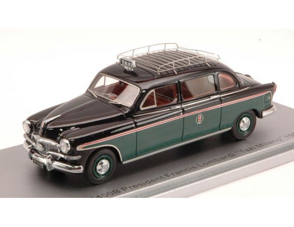 Kess Model KS43010051 FIAT 1400B PRESIDENT FRANCIS LOMBARDI TAXI DI MILANO 1956 LIM.220 1:43 Modellino