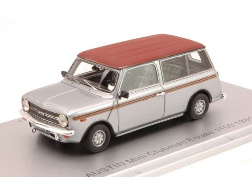 Kess Model KS43025001 MINI CLUBMAN ESTATE 1100 1981 SILVER/BROWN ED.LIM.PCS 225 1:43 Modellino