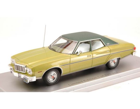 Kess Model KS43015031 FORD GRAN TORINO BROUGHAM 1976 MET.LIGHT GREEN/GREEN ED.LIM.PCS 225 1:43 Modellino