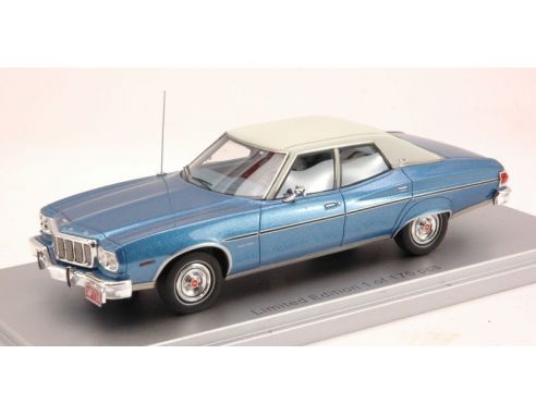Kess Model KS43015030 FORD GRAN TORINO BROUGHAM 1976 BLUE/WHITE ED.LIM.PCS 175 1:43 Modellino