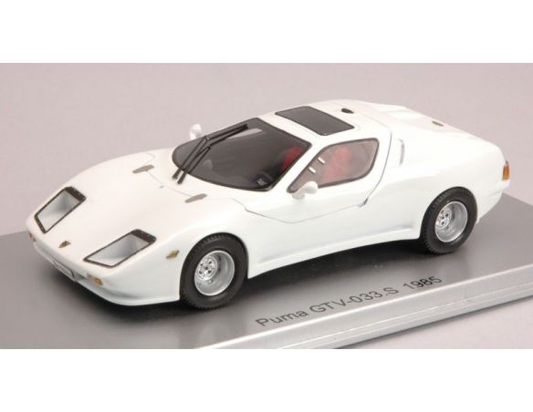 Kess Model KS43016001 PUMA GTV 033 1985 WITH ALFA ROMEO ENGINE WHITE ED.LIM.PCS 175 1:43 Modellino