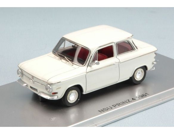 Kess Model KS43023000 NSU PRINZ 4 1961 WHITE ED.LIM.PCS 156 1:43 Modellino