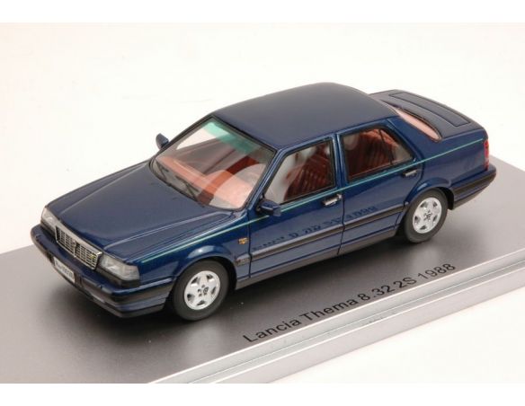Kess Model KS43019031 LANCIA THEMA 8.32 2S 1988 BLUE MET.ED.LIM.PCS 250 1:43 Modellino