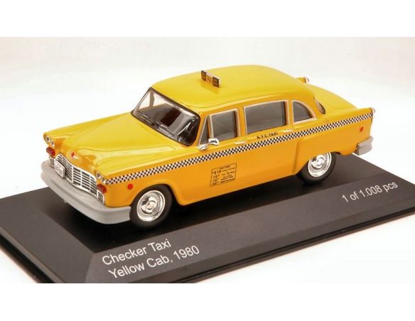 White Box WB024 CHECKER MARATHON 1956-82 NEW YORK CITY TAXI 1:43 Modellino