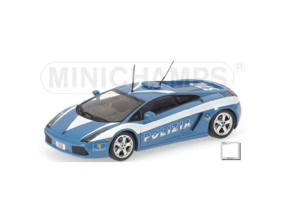 MINICHAMPS 433103590 LAMBORGHINI GALLARDO POLIZIA ITALIA Modellino
