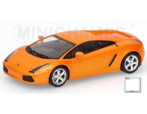 MINICHAMPS 433103500 LAMBORGHINI GALLARDO 2004 ORANGE METAL Modellino