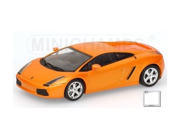 MINICHAMPS 433103500 LAMBORGHINI GALLARDO 2004 ORANGE METAL Modellino