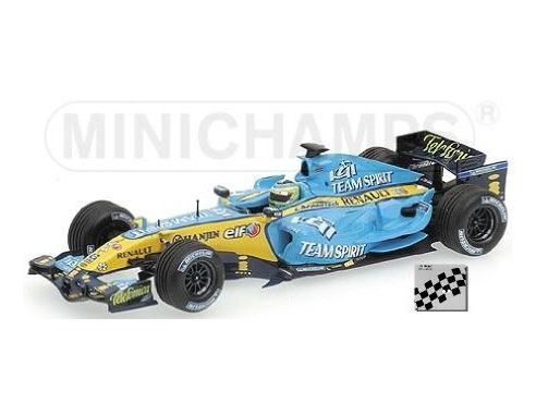 MINICHAMPS 433060002 RENAULT R26 G. FISICHELLA 2006 Modellino