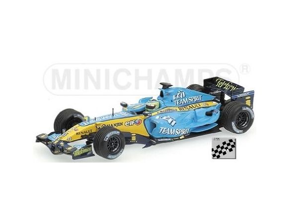 MINICHAMPS 433060002 RENAULT R26 G. FISICHELLA 2006 Modellino