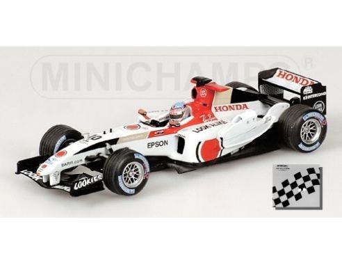 MINICHAMPS 433040110 BAR HONDA 006 T. SATO GP JAPAN 2004 Modellino