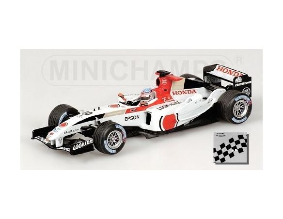 MINICHAMPS 433040110 BAR HONDA 006 T. SATO GP JAPAN 2004 Modellino