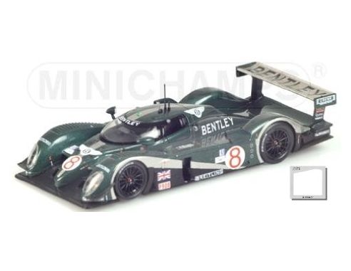 MINICHAMPS 433031398 BENTLEY SPEED 8 12H SEBRING 2003 HERBERT Modellino