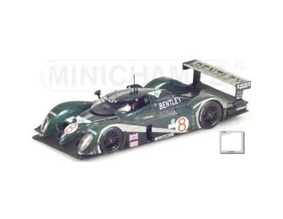 MINICHAMPS 433031398 BENTLEY SPEED 8 12H SEBRING 2003 HERBERT Modellino