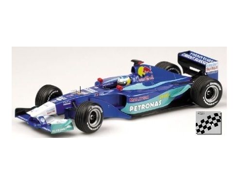 MINICHAMPS 433020007 SAUBER PETRONAS C21 N. HEIDFELD 2002 Modellino