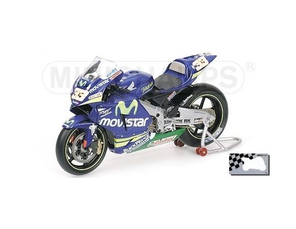 MINICHAMPS 123051033 HONDA RC211V MARCO MELANDRI TEAM TELEFONICA MOTOGP 2005 Modellino