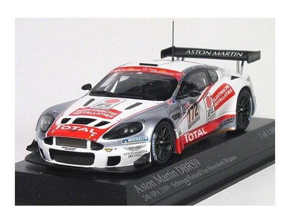 MINICHAMPS 400091372 ASTON MARTIN DBRS9 SCHROYER 24H SPA FRANCORCHAMPS 2009 Modellino