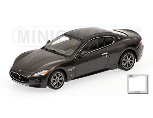MINICHAMPS 433123950 MASERATI GRANTURISMO S 2008 GRIGIO GRANITO Modellino