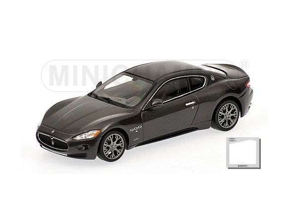 MINICHAMPS 433123950 MASERATI GRANTURISMO S 2008 GRIGIO GRANITO Modellino