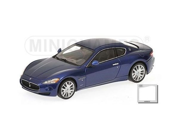 MINICHAMPS 433123920 MASERATI GRANTURISMO 2008 BLU MEDITERRANEO Modellino