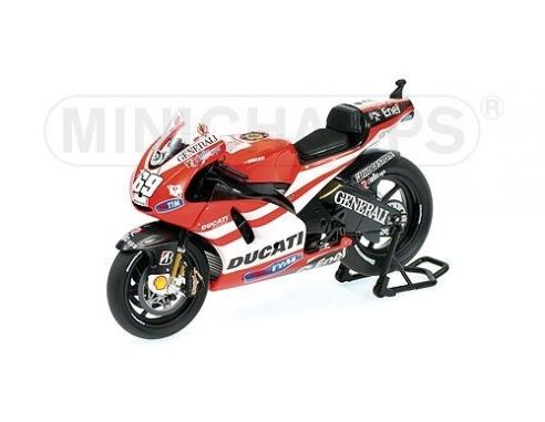 MINICHAMPS 123110069 DUCATI DESMOSEDICI N. HAYDEN MOTOGP 2011 Modellino
