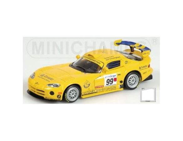 MINICHAMPS 433991499 DODGE VIPER GTS-R CLARK BRITISH GT CHAMPIONSHIP 1999 Modellino