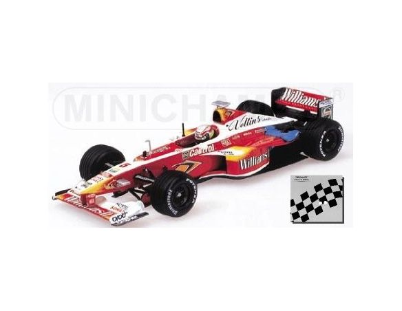 MINICHAMPS 433990005 WILLIAMS SUPERTEC FW21 A. ZANARDI 1999 Modellino