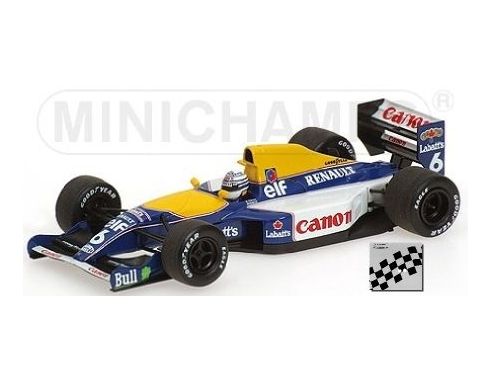 MINICHAMPS 433910006 WILLIAMS RENAULT FW14 R. PATRESE 1991 Modellino