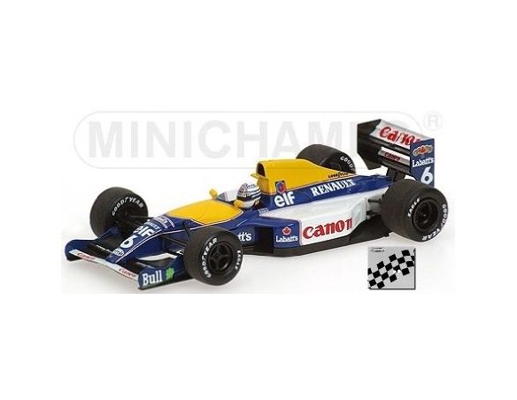 MINICHAMPS 433910006 WILLIAMS RENAULT FW14 R. PATRESE 1991 Modellino