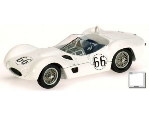 MINICHAMPS 433601266 MASERATI TIPO 61 JIM HALL NASSAU SPEED WEEK 1960 Modellino
