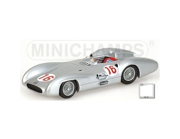 MINICHAMPS 433543016 MERCEDES BENZ W196 J.M. FANGIO WINNER GP ITALY 1954 Modellino