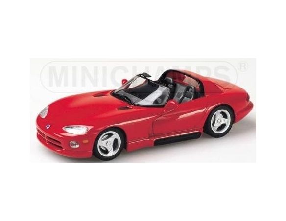MINICHAMPS 433144032 DODGE VIPER GTS CABRIO 1993 RED Modellino