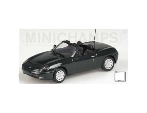 MINICHAMPS 433121935 FIAT BARCHETTA 1996 DARK GREEN Modellino
