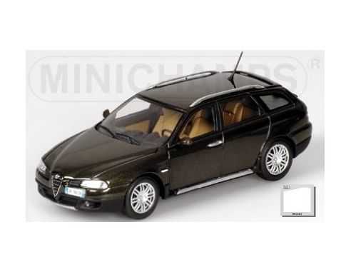 MINICHAMPS 433120410 ALFA ROMEO CROSSWAGON 2004 OLIVE METALLIC Modellino