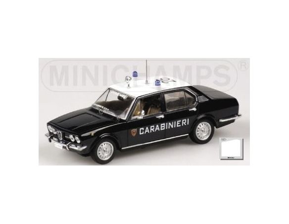 MINICHAMPS 433120290 ALFA ROMEO ALFETTA 1.8 1972 CARABINIERI Modellino