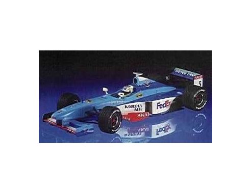 MINICHAMPS 430980095 BENETTON SHOWCAR 1998 G. FISICHELLA Modellino