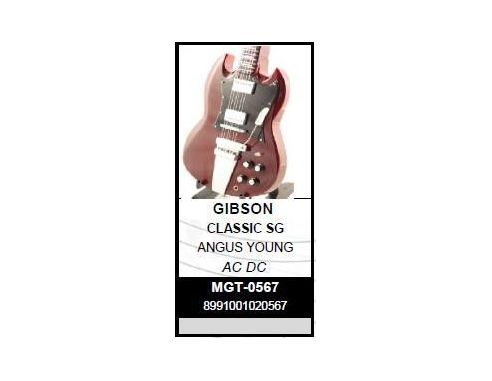 Music Legend 20567 GIBSON CLASSIC SG ANGUS YOUNG ACDC Modellino