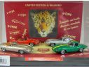 Club Bialbero JAG/361 COFANETTO JAGUAR E CON 4 AUTO 1/43 Modellino