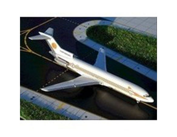 Schuco 3557376 BOEING 727-200 EASTERN CROMATO 1/400 Modellino