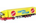 NZG 555/01 MB ACTROS WITH CURTAINS SINALCO 1/50 Modellino