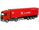 NZG 625/05 MB ACTROS SEMI TRAILER 'K-LINE' 1/50 Modellino