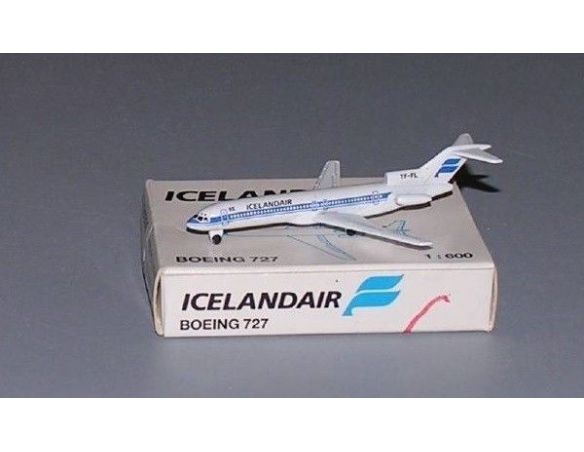 Schabak 906/072 BOEING 727 ICELANDAIR 1/600 Modellino