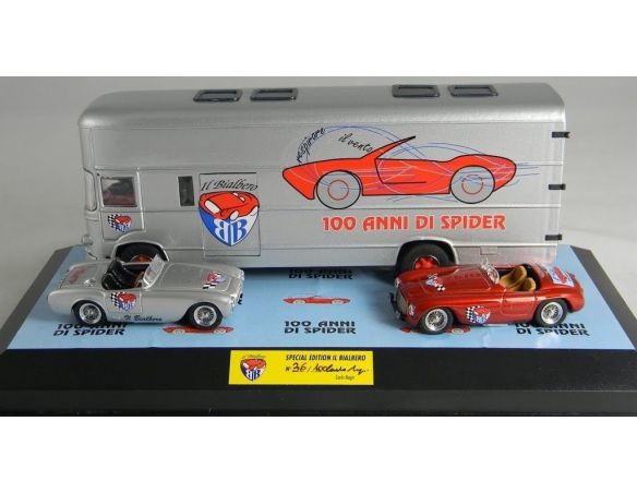 Club Bialbero 100/BI COFANETTO BISARCA +2 FERRARI 100 ANNI Modellino