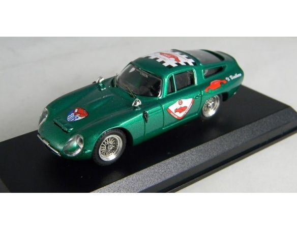 Club Bialbero 40/TZ1 ALFA ROMEO TZ1 GREEN METALLIC 1/43 Modellino
