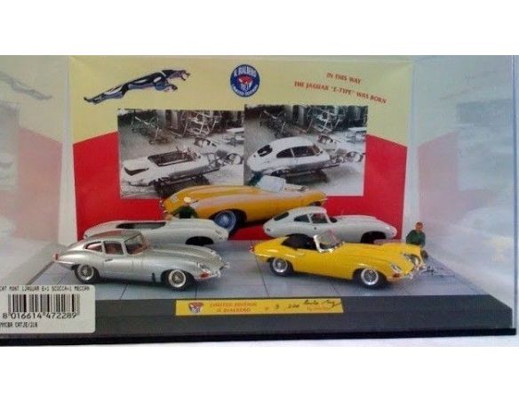 Club Bialbero CATJE/318 CATENA MONTAGGIO JAGUAR'E'CON SCOCCA Modellino
