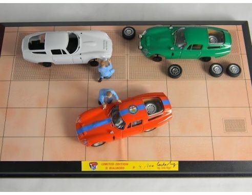 Club Bialbero CATTZ/306 CATENA MONTAGGIO TZ 1/43 CON 1 SCOCC Modellino