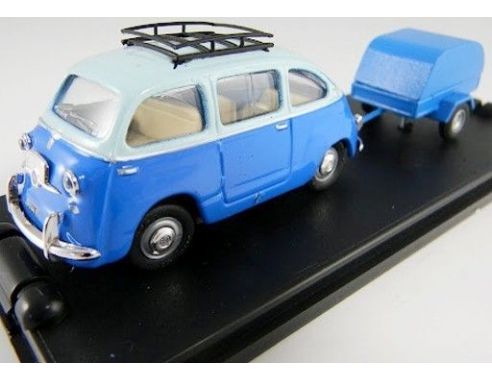Giocher 07/CARR FIAT 600 MULTIPLA LAME GILLETTE 1:43 Modellino