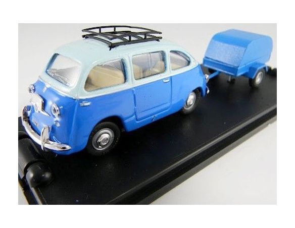 Giocher 07/CARR FIAT 600 MULTIPLA LAME GILLETTE 1:43 Modellino