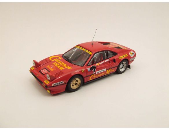 Best Model BT9411 FERRARI 308 GTB N.9 ACCIDENT CATALUNYA 1985 C.CABA-J.MARTIN 1:43 Modellino