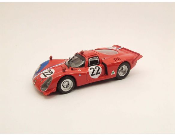 Best Model 9419 ALFA ROMEO 33.2 PARIGI 1968 1/43 Modellino