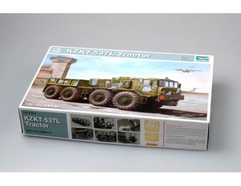 TRUMPETER 01005 MAZ KZKT 537L CARGO TRUCK Modellino